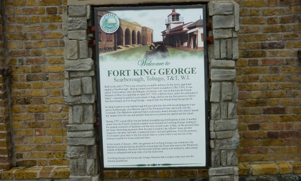 Fort King George in Scarborough auf Tobago