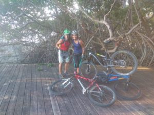 Mit dem Mountainbike und Fahrrad auf Tobago / Trinidad und Tobago in der Karibik die Natur erkunden. Sightseeing, Tagesausflug, Sport, Landgang auf eigene Faust und mit Guide.