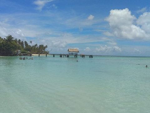 Pigeon Point auf Tobago in der Karibik