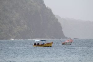 Die Küste an der Karibik auf Tobago und Trinidad und Tobago ist grün. Es gibt auch Sandstrand und Strand. Mit der Bootstour mit Alibaba aus CAstara erkundet man die Insel. Auch mit BBQ im Nylon Pool, Buccoo Reef und No Man´s Land.